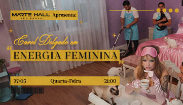 CAROL DELGADO EM "ENERGIA FEMININA"